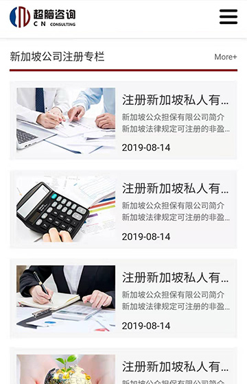 超腦商務咨詢網站案例圖片1