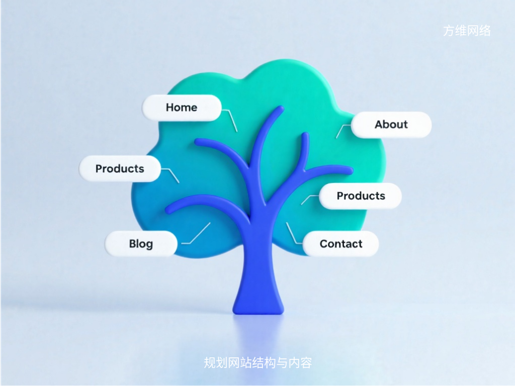 規(guī)劃網(wǎng)站結(jié)構(gòu)與內(nèi)容