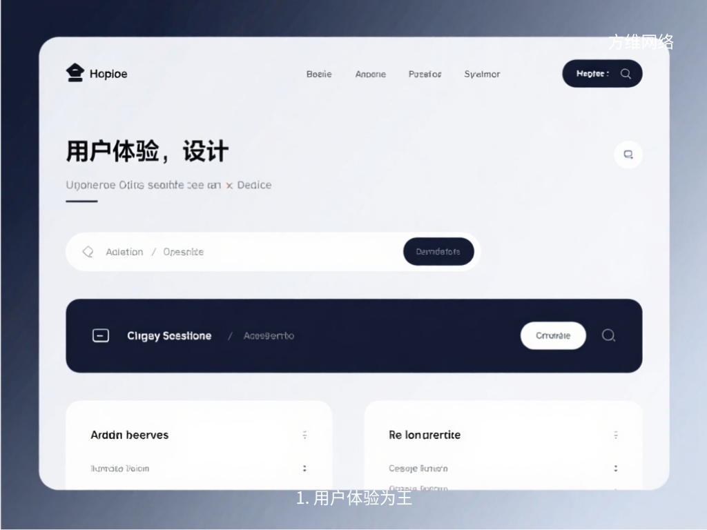 1. 用戶(hù)體驗(yàn)為王