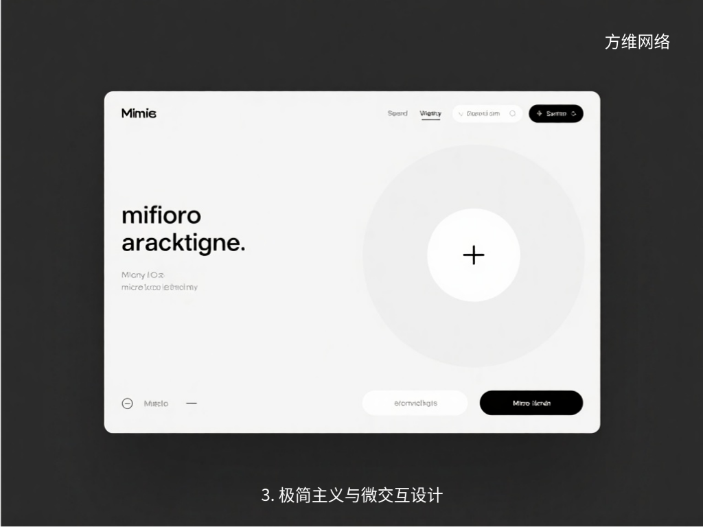 3. 極簡(jiǎn)主義與微交互設(shè)計(jì)