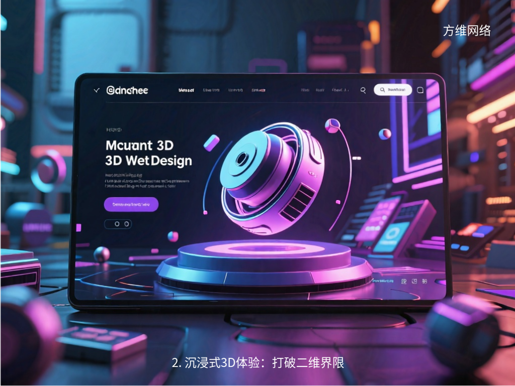 2. 沉浸式3D體驗：打破二維界限