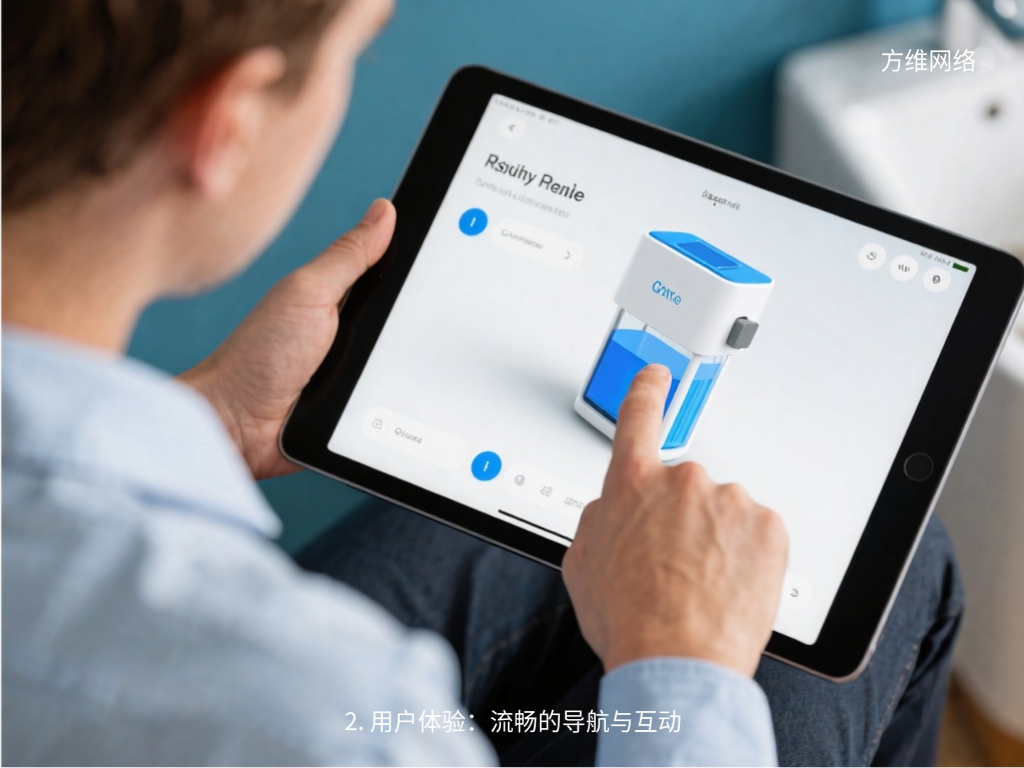 2. 用戶體驗：流暢的導航與互動