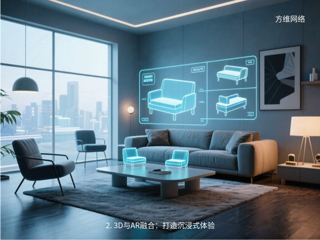 2. 3D與AR融合：打造沉浸式體驗(yàn)